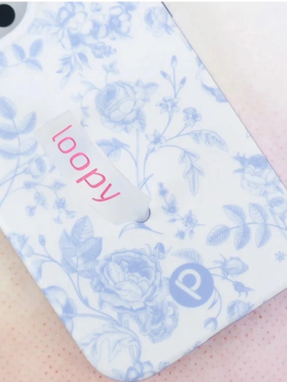 Loopy 15 Pro Blue Toile